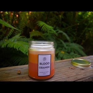 Blood Orange 🍊 soy candle. Bergamots and Orange